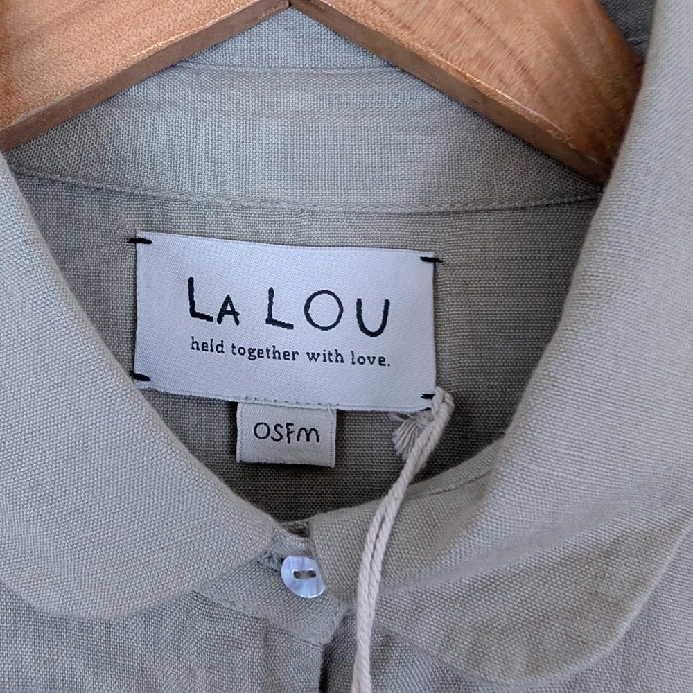 La Lou Long Sleeve Button Down Maxi Dress - Picture 3 of 7